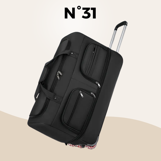 N°31 - Grand sac de voyage à roulettes homme.